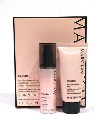 Mary Kay Timewise Microdermabrasion Plus Set~nib~pore Minimizer~exfoliate Skin!