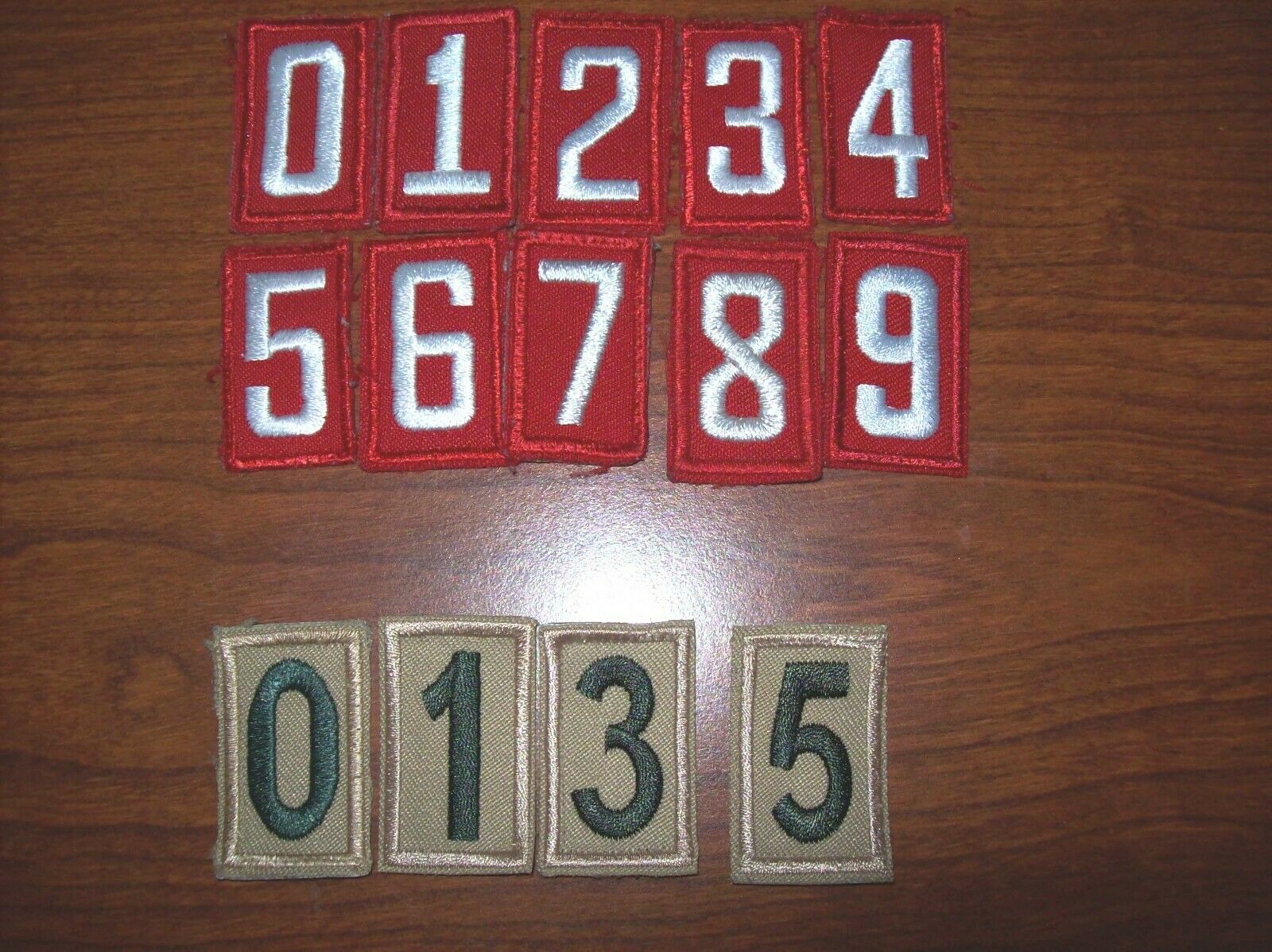 Boy Scout Troop  And Cub Scout Pack  And Den Numbers  Numerals Patches